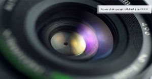 Types of CCTV lenses لنز دوربین مداربسته