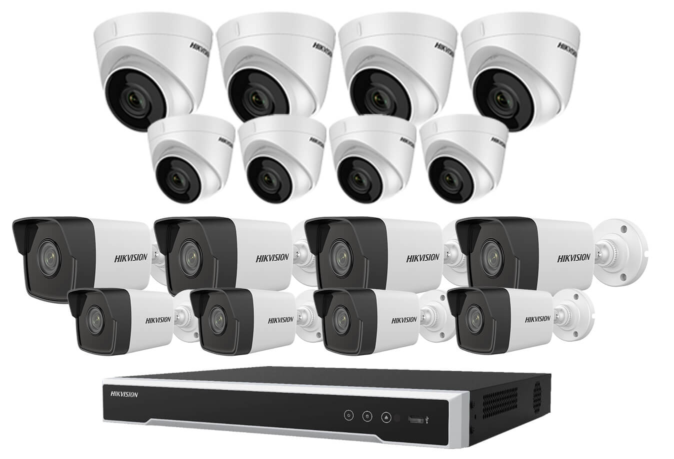 پکیج 16 دوربین برند هایک ویژن (HIKVISION)