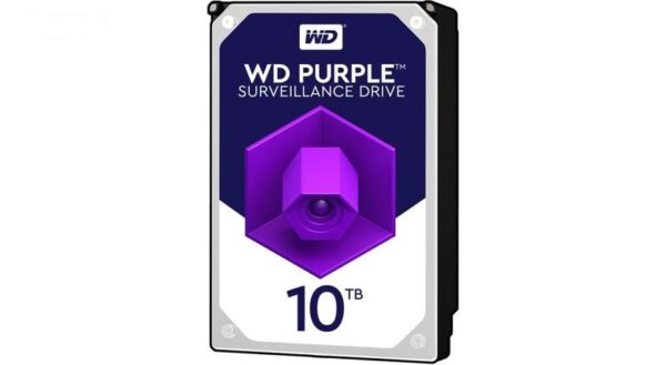 هارددیسک اینترنال وسترن دیجیتال Purple ظرفیت 10 ترابایت WD100PURZ